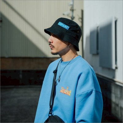 画像5: CAPTAIN STREET RC バケットハット BLACK キャプテンストリート