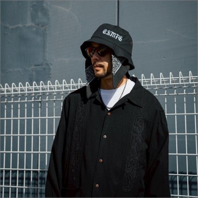 画像5: CAPTAIN STREET CSMFG バケットハット BLACK キャプテンストリート