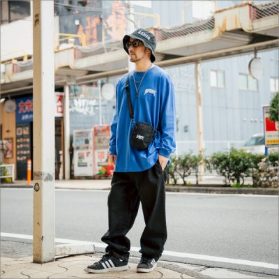 画像9: CAPTAIN STREET ags L/S Tシャツ BLUE キャプテンストリート