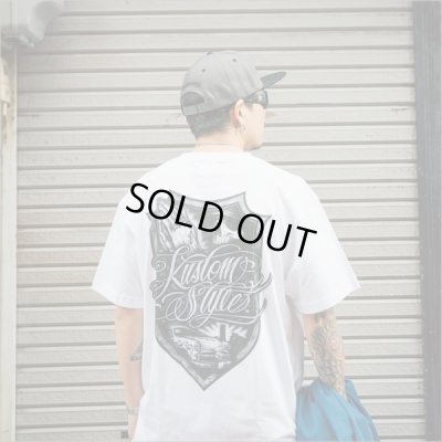 画像11: KustomStyle カスタムスタイル ESCUDO DE CEPILLO Tシャツ WHITE