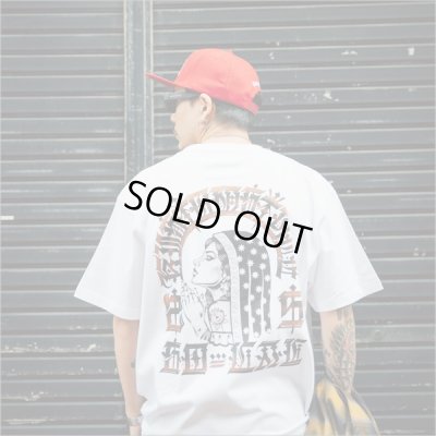 画像9: KustomStyle カスタムスタイル SIDEFACE Tシャツ WHITE