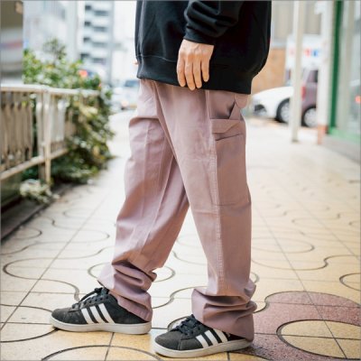 画像5: 【送料無料】COOKMAN クックマン Carpenter's パンツ Canvas Grayish Pink
