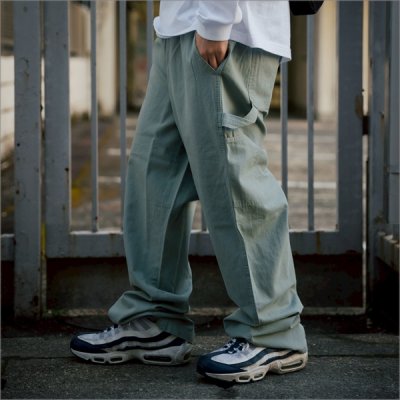 画像5: 【送料無料】COOKMAN クックマン Carpenter's パンツ Canvas Still Water