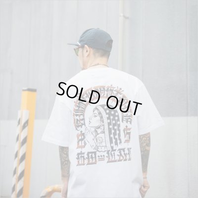 画像8: KustomStyle カスタムスタイル SIDEFACE Tシャツ WHITE