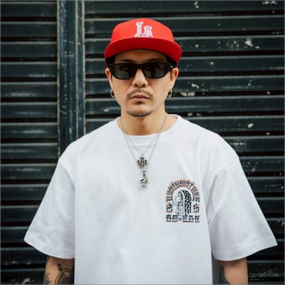 画像12: KustomStyle カスタムスタイル LA-BANDANA スナップバックCAP CARDINAL