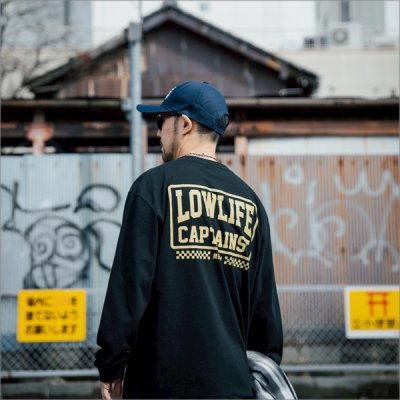 画像11: CAPTAIN STREET LOW LIFE L/S Tシャツ BLACK キャプテンストリート