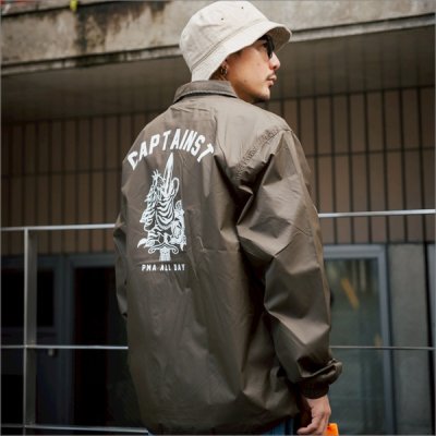 画像16: 【送料無料】CAPTAIN STREET SxT コーチJKT BROWN キャプテンストリート