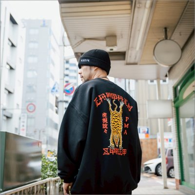 画像15: 【送料無料】CAPTAIN STREET Tiger クルーネックスウェット BLACK キャプテンストリート