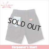 【送料無料】COOKMAN クックマン Carpenter's ショーツ BLACK