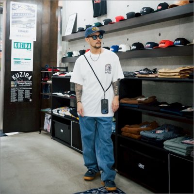 画像10: KustomStyle カスタムスタイル SIDEFACE Tシャツ WHITE