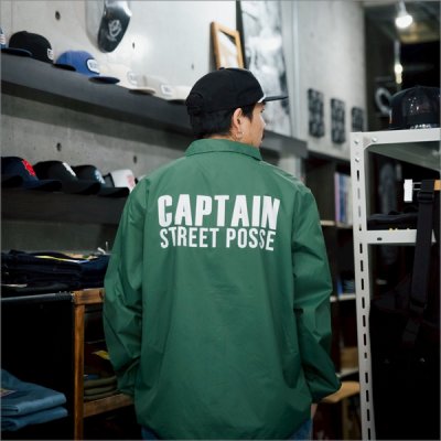 画像10: 【送料無料】CAPTAIN STREET Dirt コーチJKT GREEN キャプテンストリート