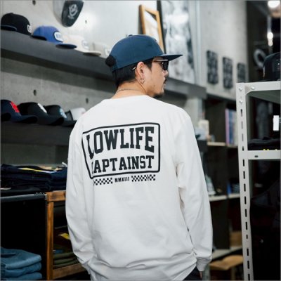 画像14: CAPTAIN STREET LOW LIFE L/S Tシャツ WHITE キャプテンストリート