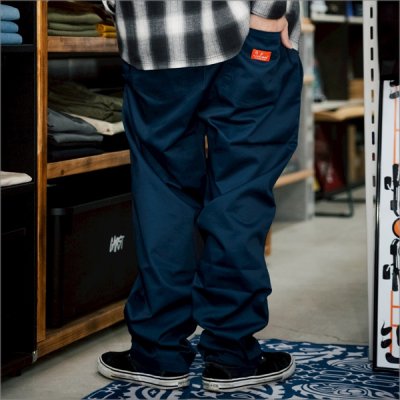 画像7: 【送料無料】COOKMAN クックマン Semiwide Chef パンツ NAVY