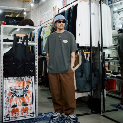 画像8: 【送料無料】COOKMAN クックマン Semiwide Chef パンツ DENIM BROWN