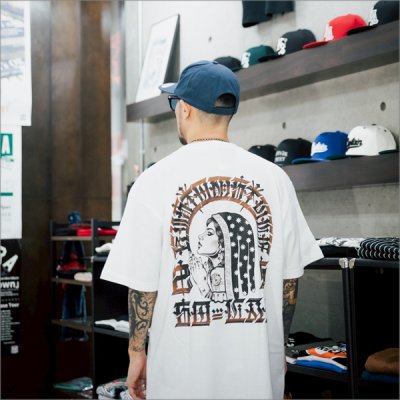 画像11: KustomStyle カスタムスタイル SIDEFACE Tシャツ WHITE