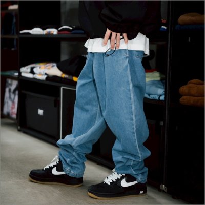 画像13: 【送料無料】COOKMAN クックマン Chef パンツ DENIM L.BLUE