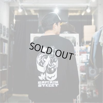 画像10: CAPTAIN STREET MAD L/S Tシャツ BLACK キャプテンストリート