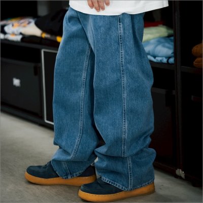 画像11: 【送料無料】BLUCO ブルコ ジャパンデニム ワイドパンツ INDIGO FADE