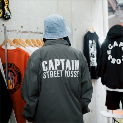 画像12: 【送料無料】CAPTAIN STREET Dirt コーチJKT GRAY キャプテンストリート