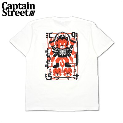 画像1: CAPTAIN STREET MG CATKUN Tシャツ WHITE キャプテンストリート