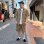画像3: 【送料無料】COOKMAN クックマン S/Sワークシャツ Light Leopard BEIGE (3)