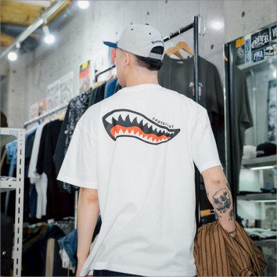 画像12: CAPTAIN STREET Shark Mouth Tシャツ WHITE キャプテンストリート