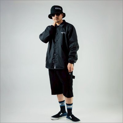 画像12: 【送料無料】CAPTAIN STREET Old English コーチJKT BLACK キャプテンストリート