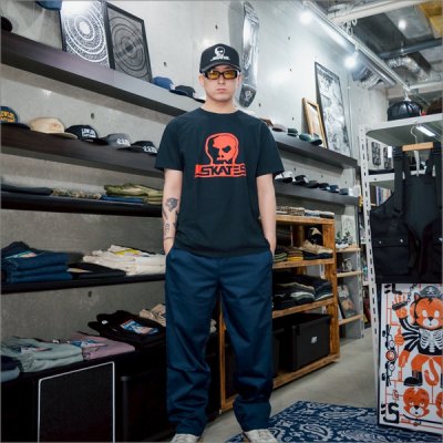 画像7: 【送料無料】SKULL SKATES スカルスケーツ BURBS Tシャツ BLACK/RED
