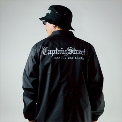 画像13: 【送料無料】CAPTAIN STREET Old English コーチJKT BLACK キャプテンストリート