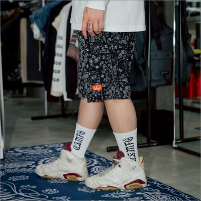 画像5: 【送料無料】COOKMAN クックマン Chef ショーツ Light Paisley BLACK