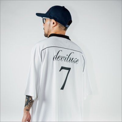 画像7: 【送料無料】Deviluse デビルユース Liberty Game Shirts WHITE