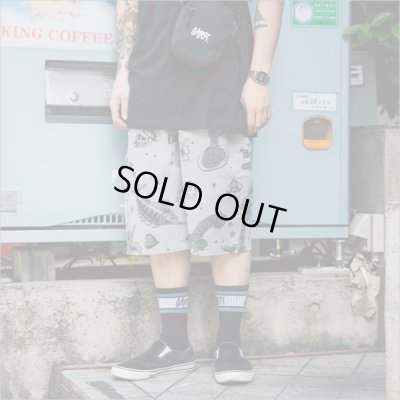 画像9: COOKMAN クックマン Chef ショーツ Old Tattoo GRAY