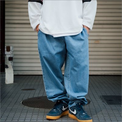 画像13: 【送料無料】COOKMAN クックマン Chef パンツ DENIM L.BLUE