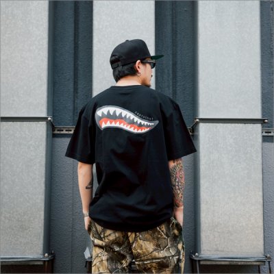 画像14: CAPTAIN STREET Shark Mouth Tシャツ BLACK キャプテンストリート