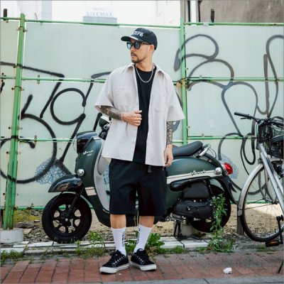 画像7: 【送料無料】BLUCO ブルコ スタンダードワークシャツ S/S -Solid- GRAY