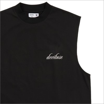 画像5: Deviluse デビルユース Heartaches Sleeveless タンクトップ BLACK