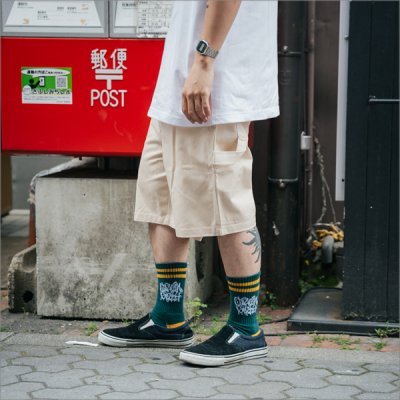 画像6: CAPTAIN STREET Tag SOCKS GREEN キャプテンストリート