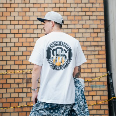 画像11: CAPTAIN STREET Flame eighty Tシャツ WHITE キャプテンストリート