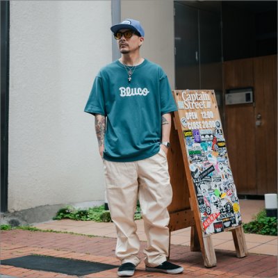 画像5: BLUCO ブルコ プリントTシャツ -Novel- GREEN