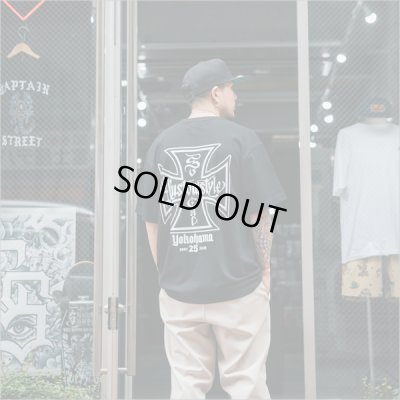 画像7: KustomStyle カスタムスタイル IRON CROSS 25th Tシャツ BLACK