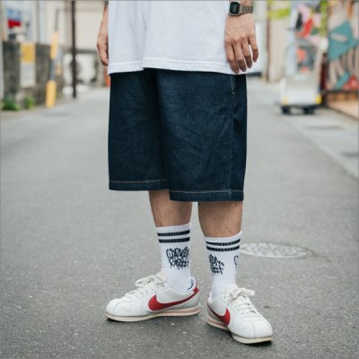 画像12: CAPTAIN STREET Tag SOCKS WHITE キャプテンストリート