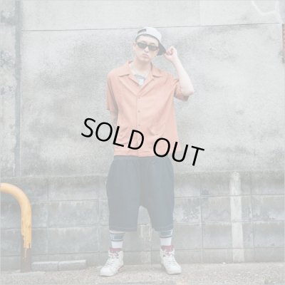 画像6: 【送料無料】KustomStyle カスタムスタイル LONGROOF S/S キューバシャツ BURNT ORANGE