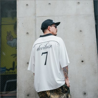 画像9: 【送料無料】Deviluse デビルユース Liberty Game Shirts WHITE