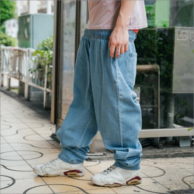 画像14: 【送料無料】COOKMAN クックマン Chef パンツ DENIM L.BLUE
