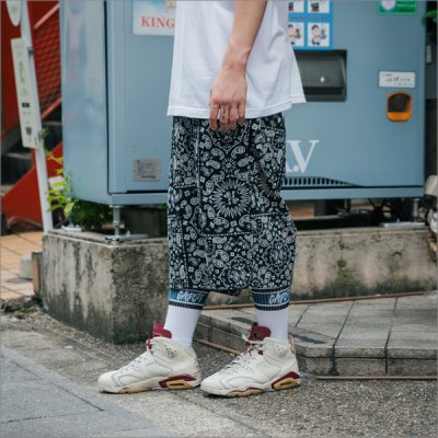 画像14: COOKMAN クックマン Chef ショーツ PAISLEY BLACK
