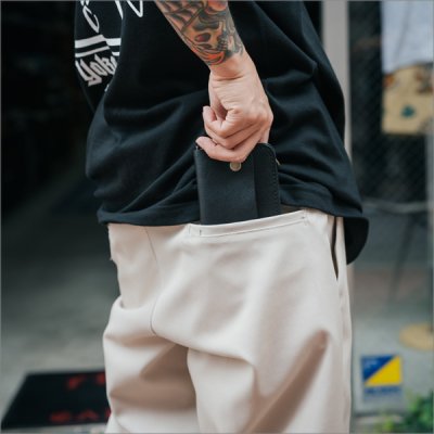 画像6: CAPTAIN STREET トラッカーウォレット ショート BLACK キャプテンストリート