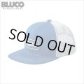 BLUCO ブルコ メッシュキャップ -PATCH- BLUE-WHITE