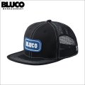 BLUCO ブルコ メッシュキャップ -PATCH- BLACK-BLACK