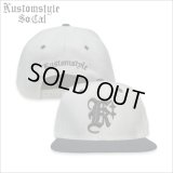 KustomStyle カスタムスタイル K DIA スナップバックCAP BLACK/GRAY