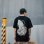 画像11: KustomStyle カスタムスタイル SKULL ROSE PRAYING HANDS Tシャツ BLACK (11)